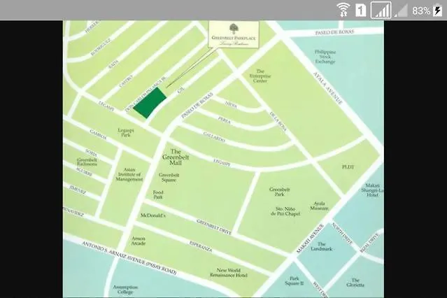 Greenbelt Parkplace Tower, Makati, Luxury 1br Apartment *
