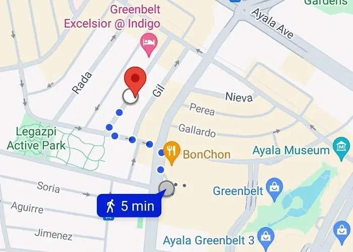 Greenbelt Parkplace Tower, Makati, Luxury 1br